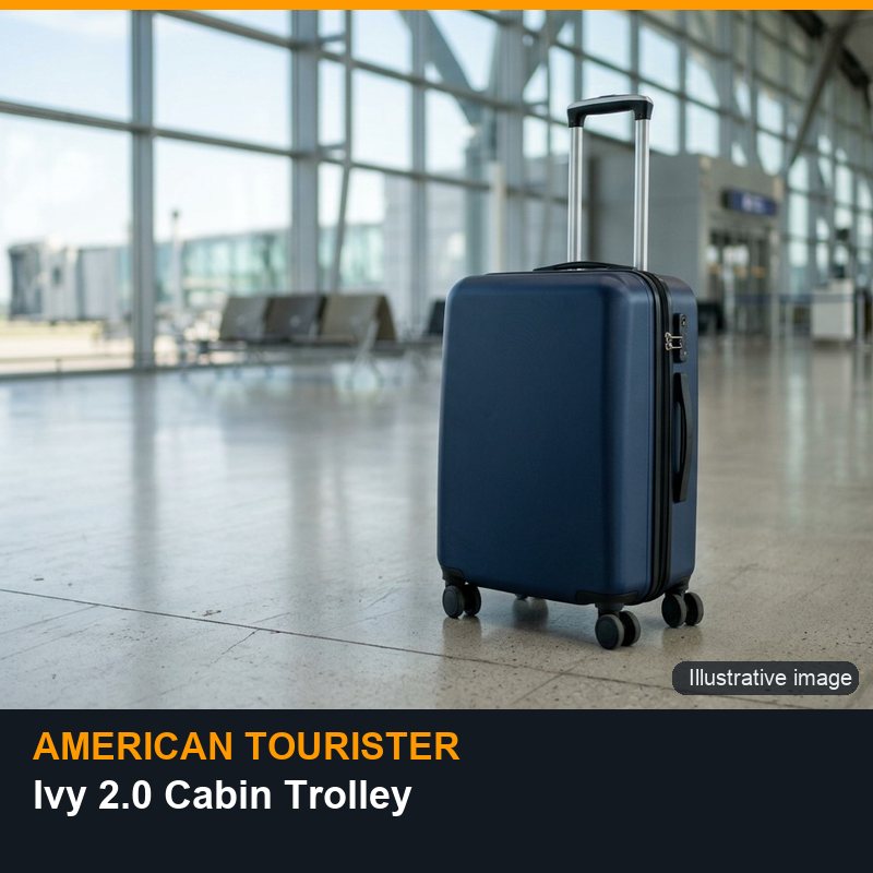 Illustrative image for American Tourister Ivy 2.0 Cabin Trolley