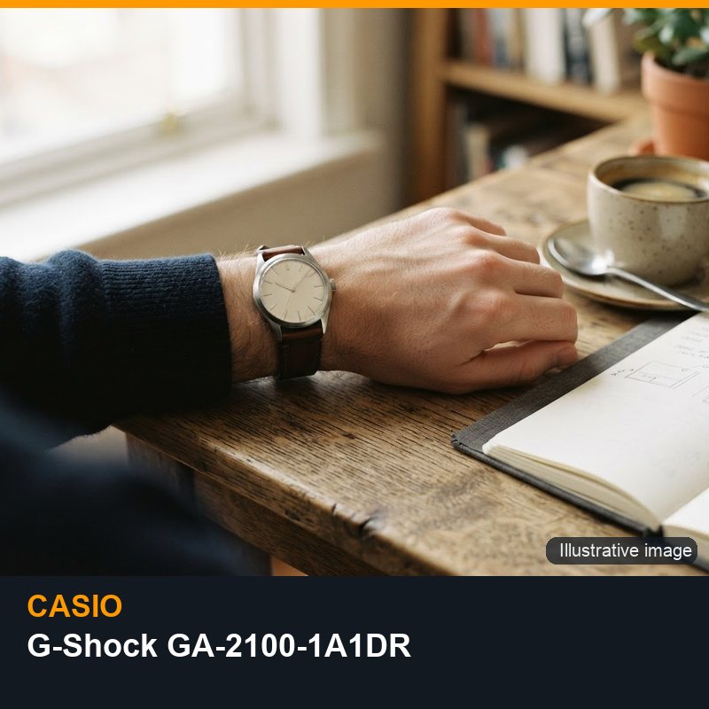 Illustrative image for Casio G-Shock GA-2100-1A1DR