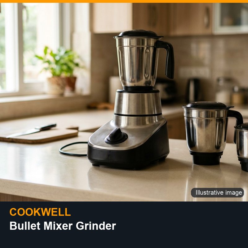 Illustrative image for Cookwell Bullet Mixer Grinder