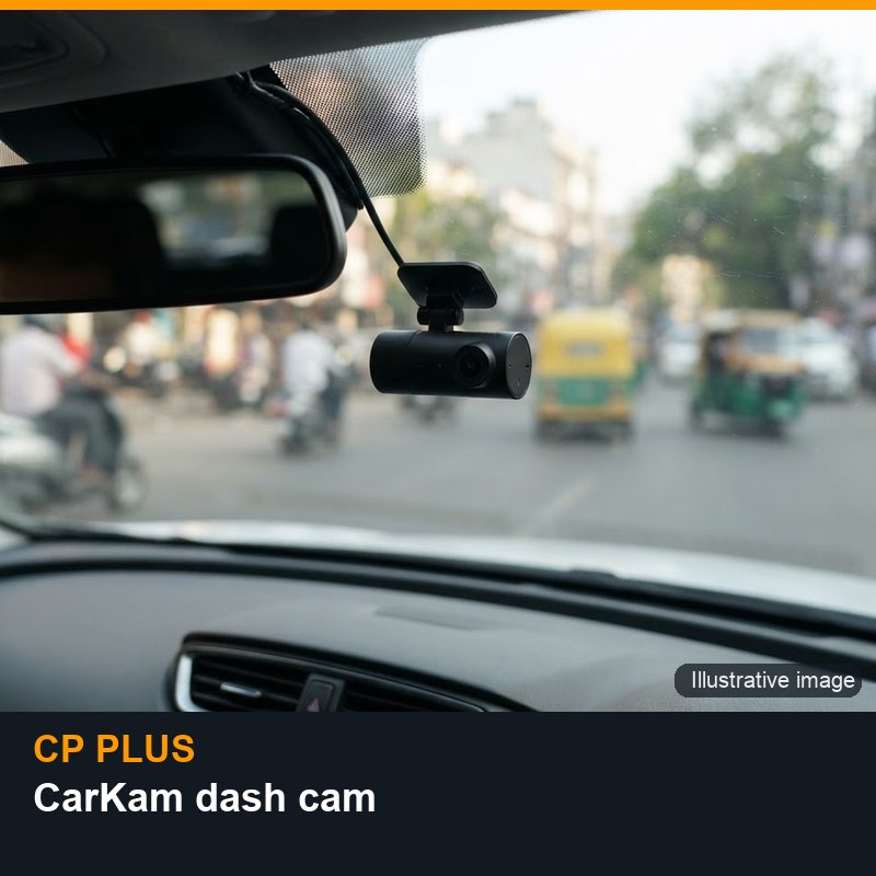 Illustrative image for CP PLUS CarKam dash cam