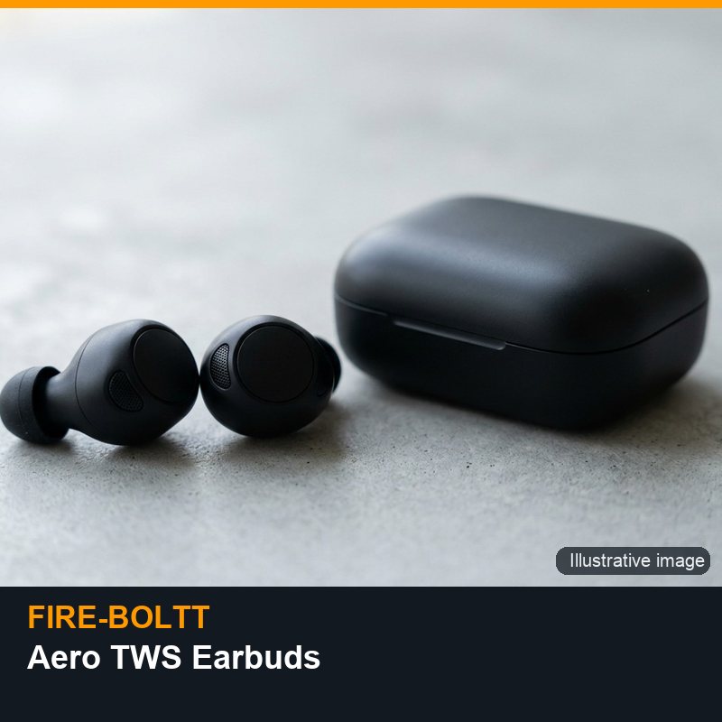 Illustrative image for Fire-Boltt Aero TWS Earbuds