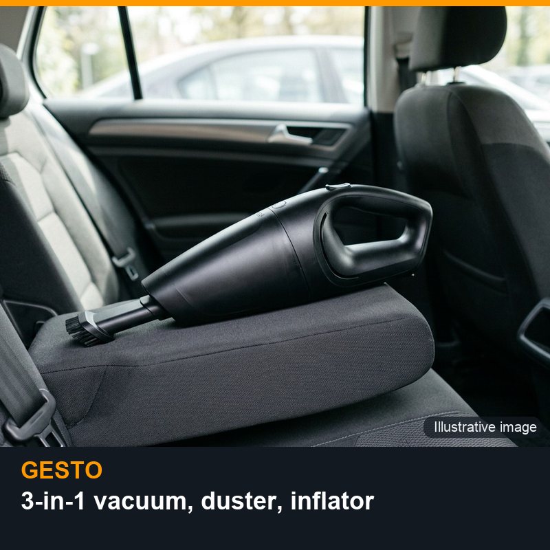 Illustrative image for Gesto 3-in-1 vacuum, duster, inflator