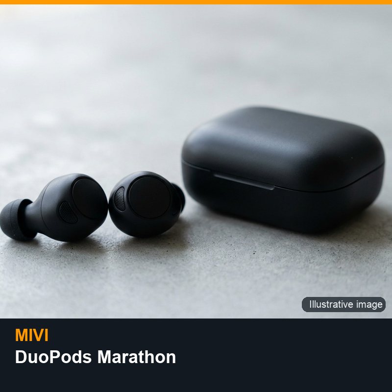 Illustrative image for Mivi DuoPods Marathon