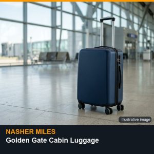 Nasher Miles Golden Gate Cabin Luggage