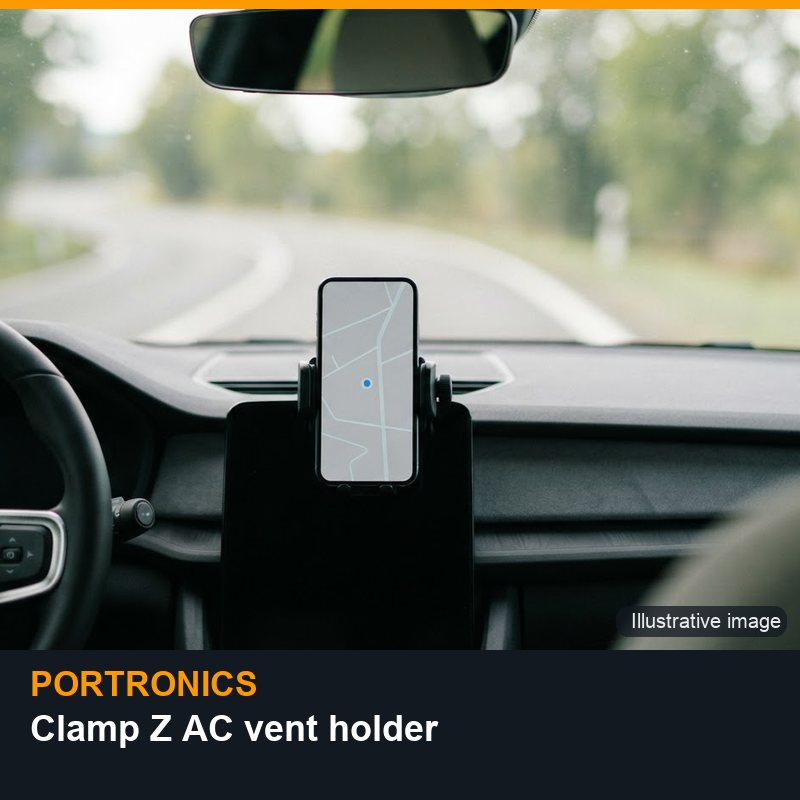 Illustrative image for Portronics Clamp Z AC vent holder