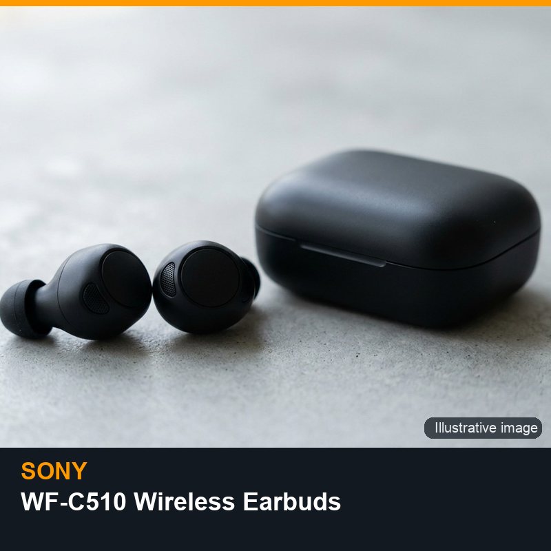 Illustrative image for Sony WF-C510 Wireless Earbuds