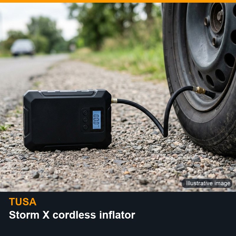Illustrative image for TUSA Storm X cordless inflator